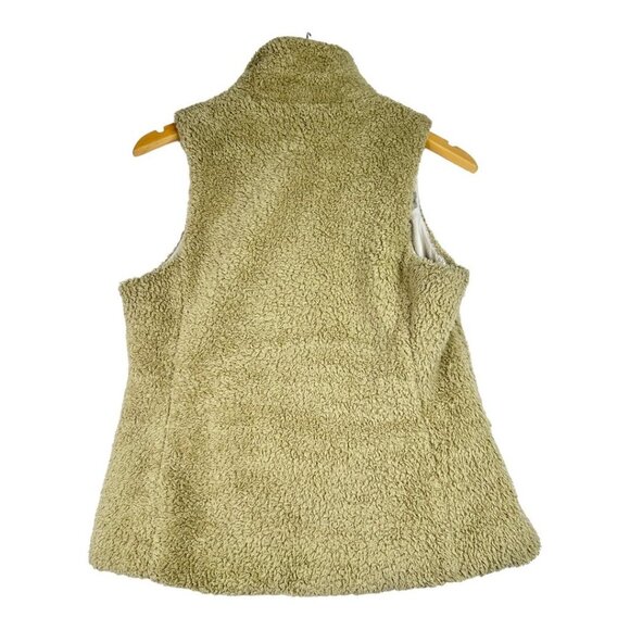 Patagonia "Los Gatos" Fleece Vest sz Small Tan - Picture 2 of 7
